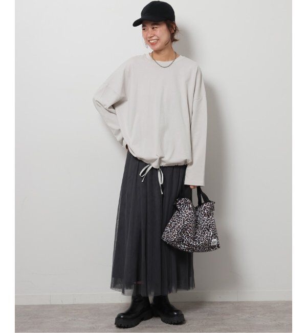 JOURNAL STANDARD relume「《追加》ギャザーヘムロングスリーブ」|Tシャツ・カットソー|