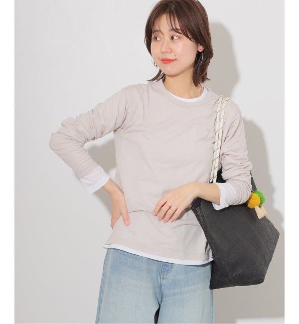 JOURNAL STANDARD relume「シアークルーネックロングTシャツ」|Tシャツ・カットソー|