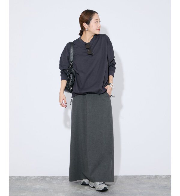 JOURNAL STANDARD「《追加2》シャーリングロングスリーブTシャツ」|Tシャツ・カットソー|