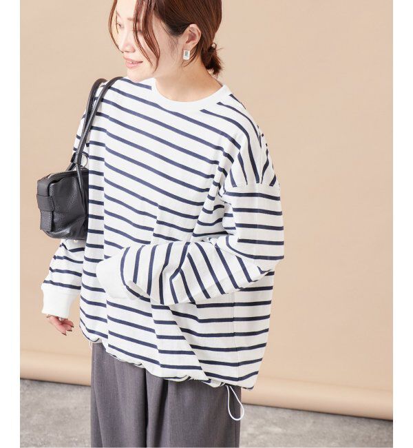 JOURNAL STANDARD「《追加2》シャーリングロングスリーブTシャツ」|Tシャツ・カットソー|