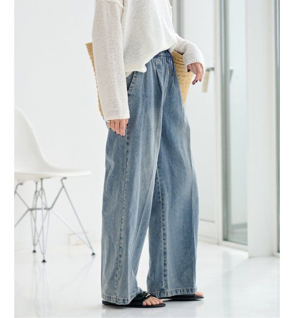 JOURNAL STANDARD relume「《追加》C/Rデニムワイドイージー」|デニム|