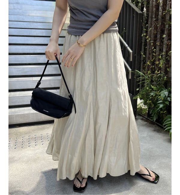 JOURNAL STANDARD「《WEB限定追加2》シアーレーヨンリネンスカート」|スカート|