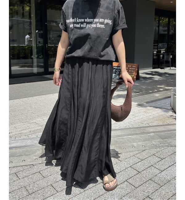 JOURNAL STANDARD「《WEB限定追加2》シアーレーヨンリネンスカート」|スカート|