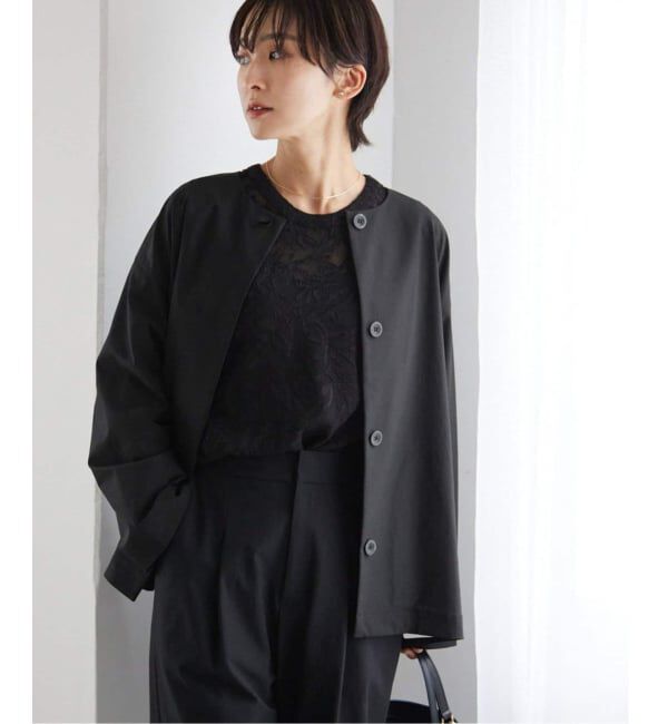 JOURNAL STANDARD relume「《追加》撥水【SPENSIERATO】クルーネックコクーンブルゾン」|その他|