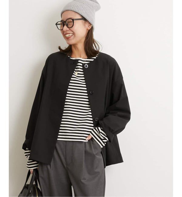 JOURNAL STANDARD relume「《追加》撥水【SPENSIERATO】クルーネックコクーンブルゾン」|その他|