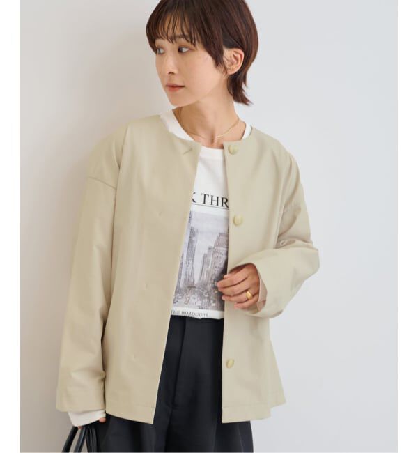 JOURNAL STANDARD relume「《追加》撥水【SPENSIERATO】クルーネックコクーンブルゾン」|その他|