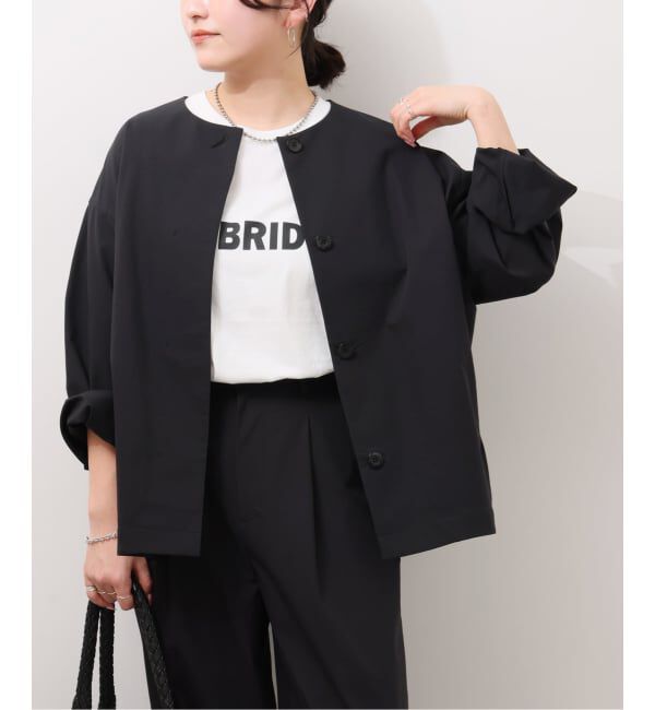 JOURNAL STANDARD relume「《追加》撥水【SPENSIERATO】クルーネックコクーンブルゾン」|その他|