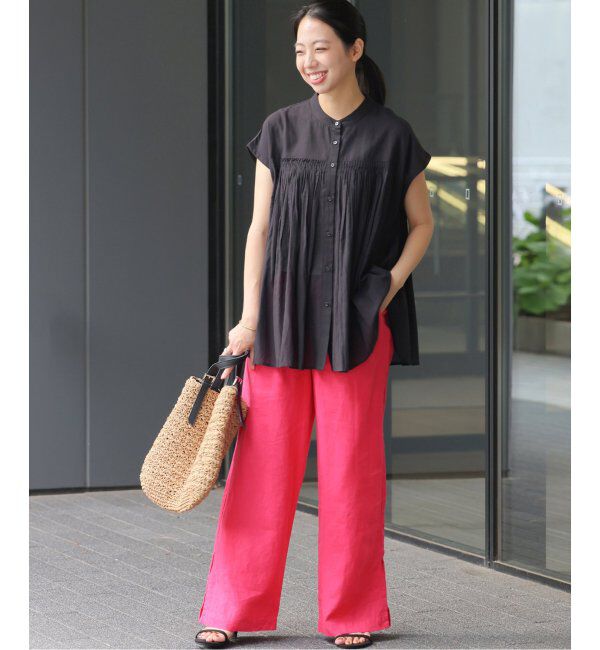 JOURNAL STANDARD relume「《一部WEB限定追加5》麻スリットイージーパンツ」|その他|