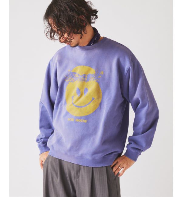 JOURNAL STANDARD relume「スマイリーフェイス 別注フェードプリント スウェット」|スウェット・ジャージ|