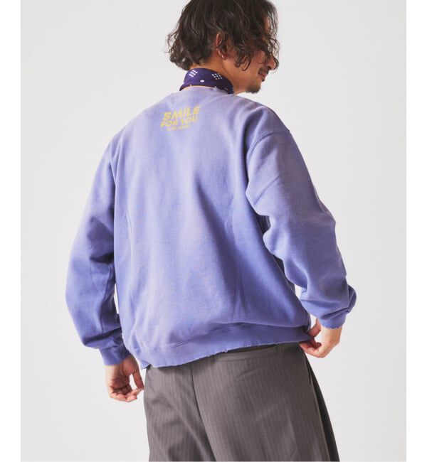 JOURNAL STANDARD relume「スマイリーフェイス 別注フェードプリント スウェット」|スウェット・ジャージ|