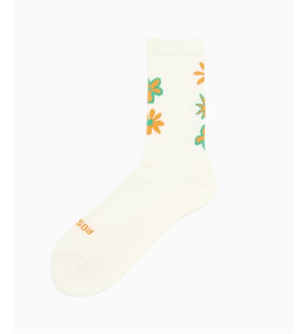 JOURNAL STANDARD relume「ROSTER SOX/ロスターソックス 別注 D.FLOWER ソックス」|ソックス|ホワイト