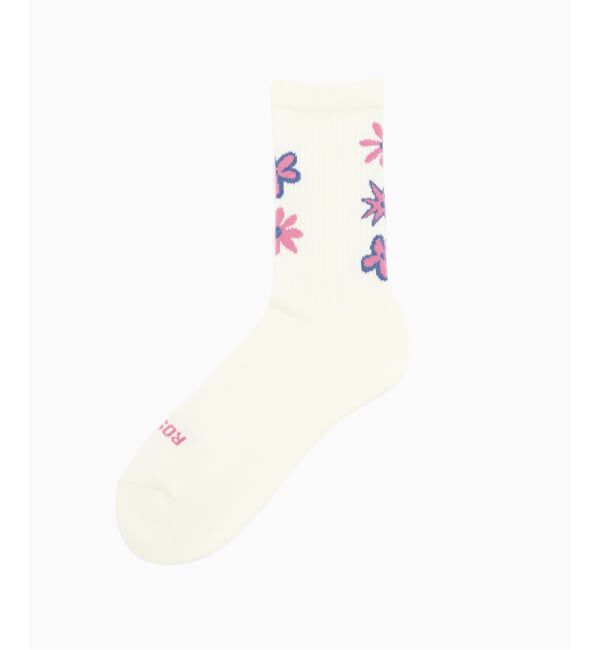 JOURNAL STANDARD relume「ROSTER SOX/ロスターソックス 別注 D.FLOWER ソックス」|ソックス|ホワイト B
