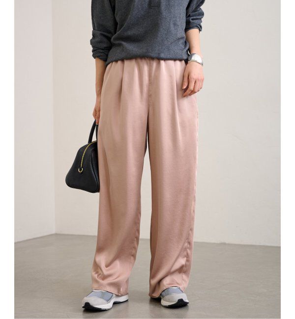 FRAMeWORK「≪追加≫サテンストレッチイージーパンツ2」|その他|