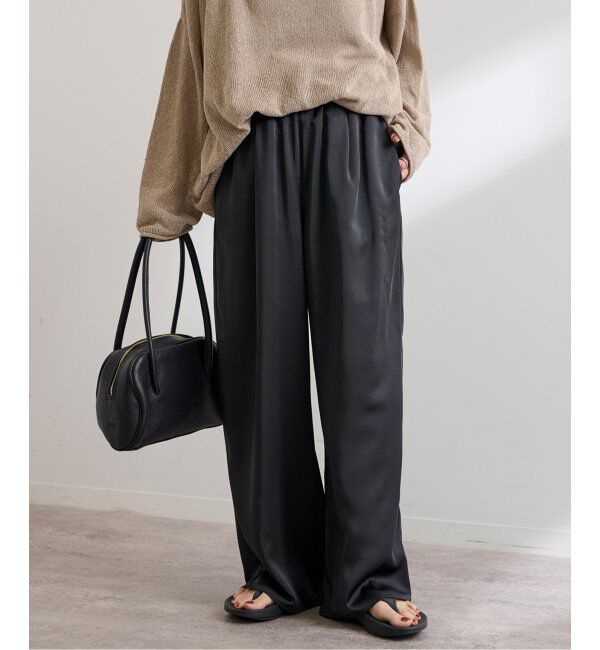 FRAMeWORK「≪追加≫サテンストレッチイージーパンツ2」|その他|
