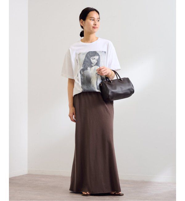 FRAMeWORK「カットナロースカート」|スカート|