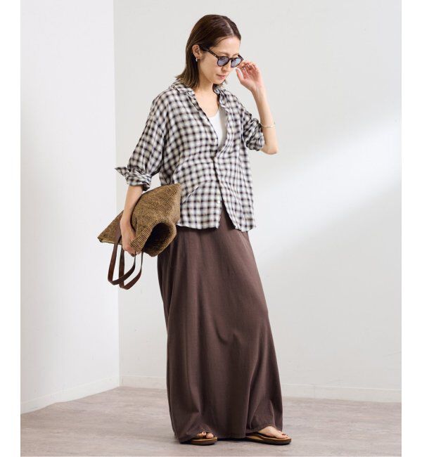 FRAMeWORK「カットナロースカート」|スカート|