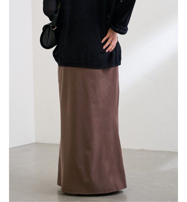 FRAMeWORK「カットナロースカート」|スカート|