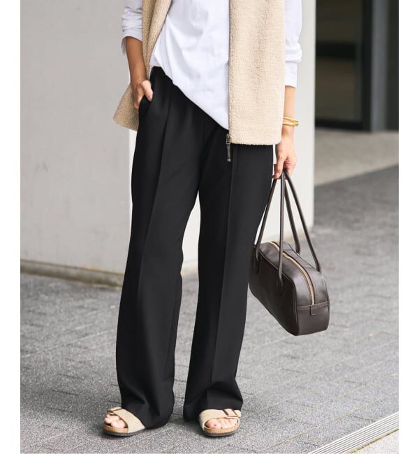 FRAMeWORK「≪追加・洗濯機洗い可能≫ウォッシャブルイージースラックス 2」|スラックス|