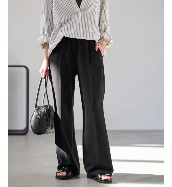 FRAMeWORK「≪追加・洗濯機洗い可能≫ウォッシャブルイージースラックス 2」|スラックス|