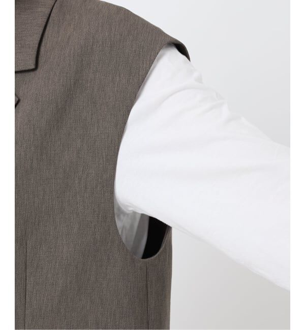 Spick and Span「《手洗い可》エアリーブレンドダブルブレストジレ」|その他|