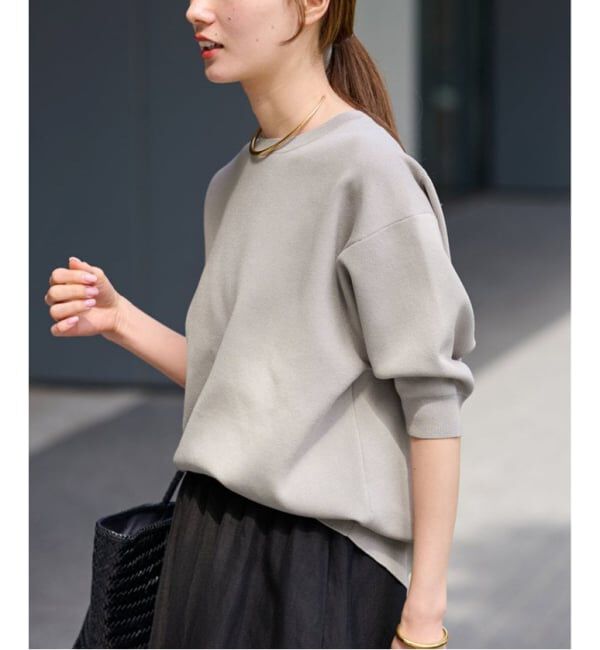 FRAMeWORK「≪WEB限定 / 追加≫ウォッシャブルスムースプルオーバー」|ニット・セーター|