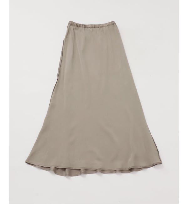 Spick and Span「ウォッシャブルキュプラ マキシスカート」|スカート|
