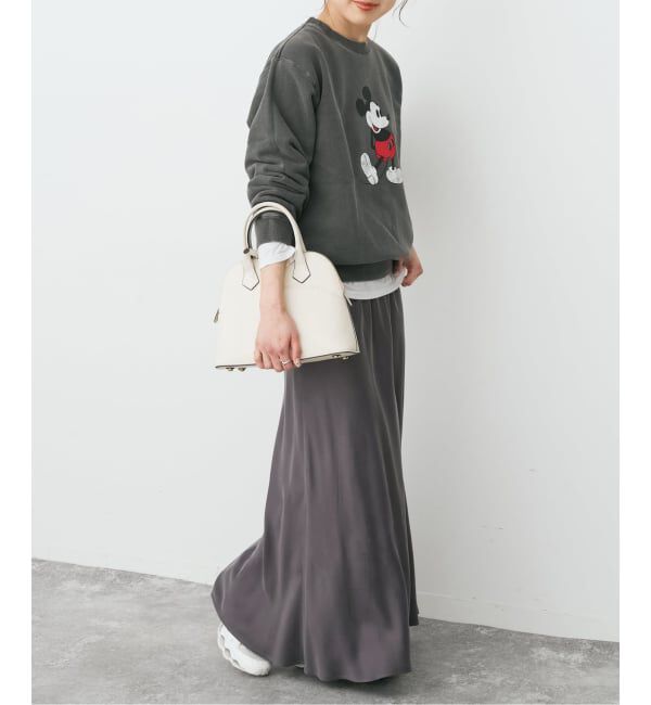 Spick and Span「ウォッシャブルキュプラ マキシスカート」|スカート|