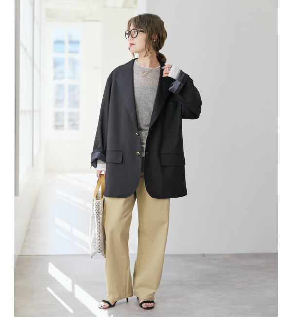 Spick and Span「VIAN / ヴィアン 別注ビッグ ジャケット シングル」|テーラードジャケット|