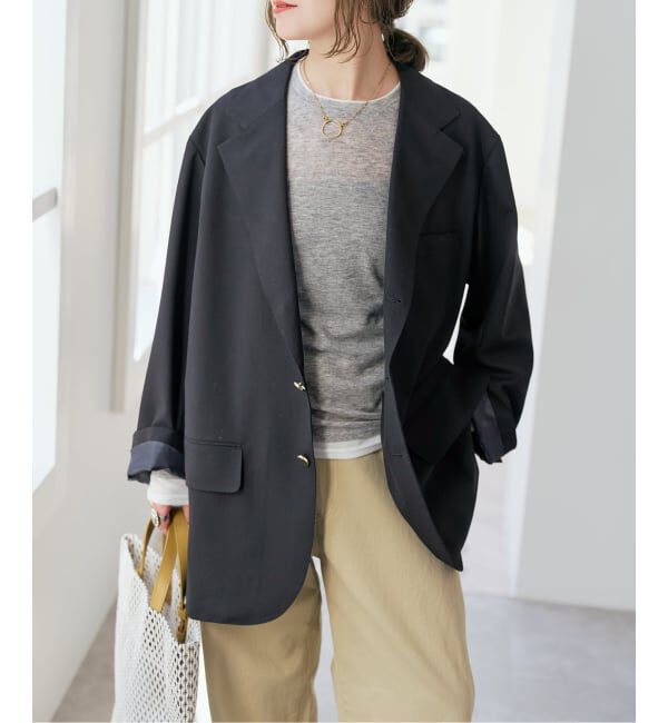 Spick and Span「VIAN / ヴィアン 別注ビッグ ジャケット シングル」|テーラードジャケット|