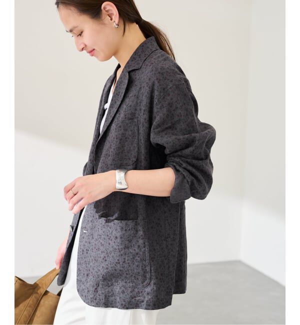 FRAMeWORK「小花プリントリネンライトジャケット」|その他|