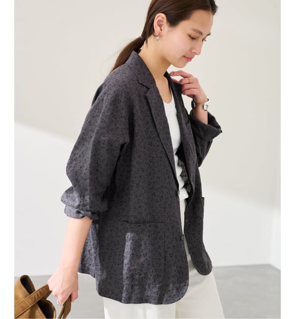 FRAMeWORK「小花プリントリネンライトジャケット」|その他|