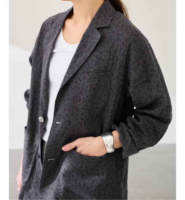 FRAMeWORK「小花プリントリネンライトジャケット」|その他|