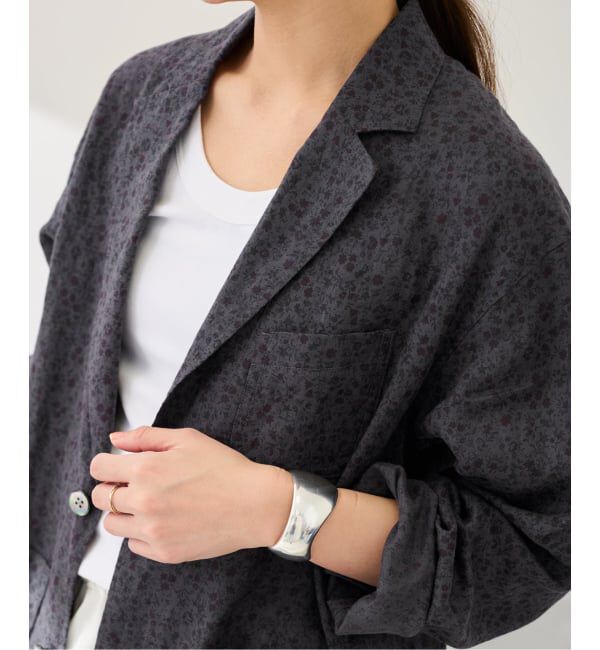 FRAMeWORK「小花プリントリネンライトジャケット」|その他|