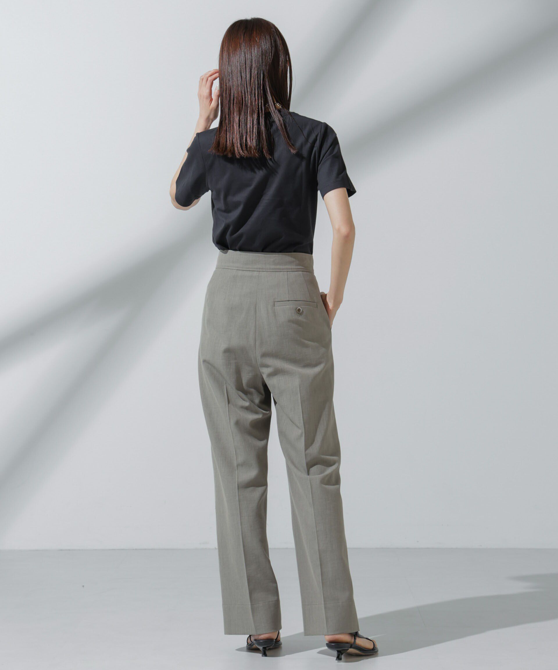 nano･universe「Anti Soaked(R) 汗染み防止 クルーネックTシャツ」|Tシャツ・カットソー|