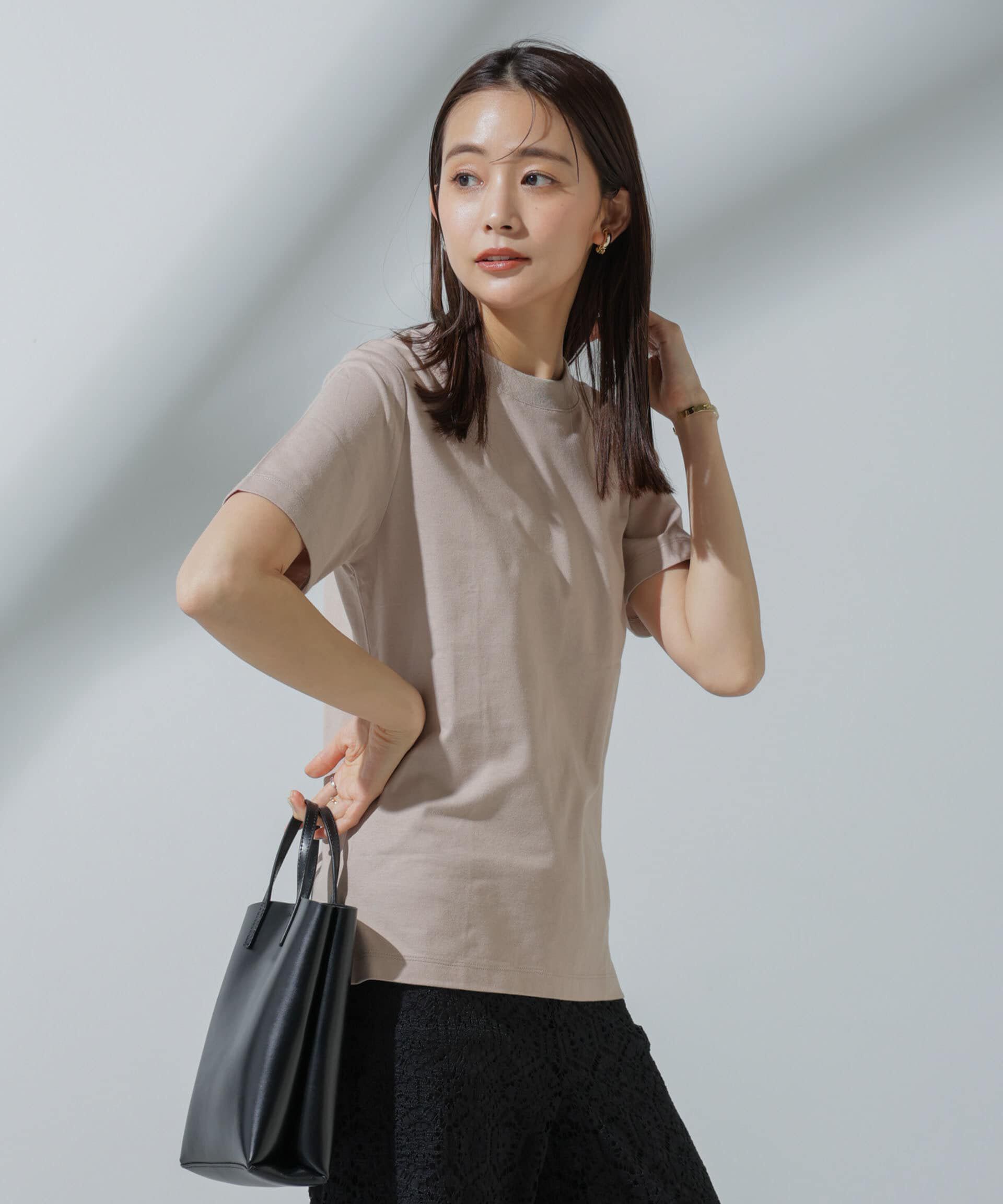 nano･universe「Anti Soaked(R) 汗染み防止 クルーネックTシャツ」|Tシャツ・カットソー|