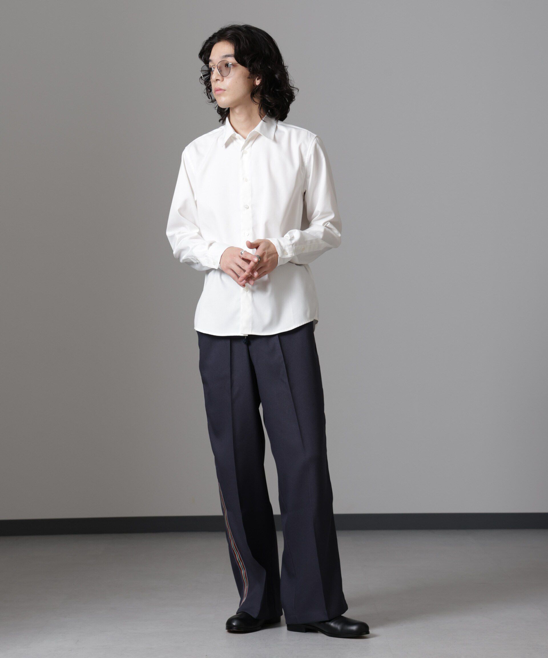 nano･universe「スタンダードレギュラーカラーシャツ/長袖」|シャツ・ブラウス|