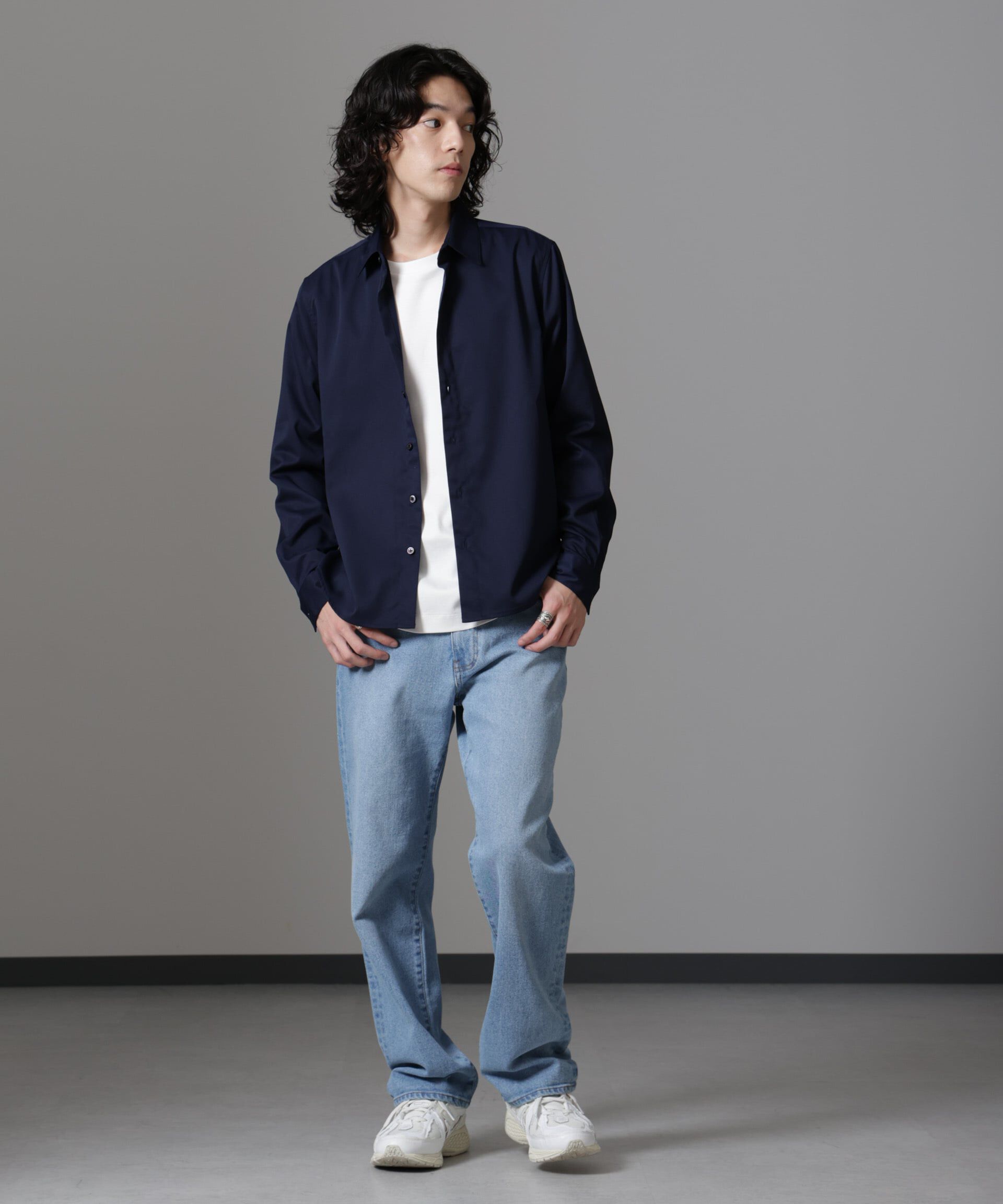 nano･universe「スタンダードレギュラーカラーシャツ/長袖」|シャツ・ブラウス|