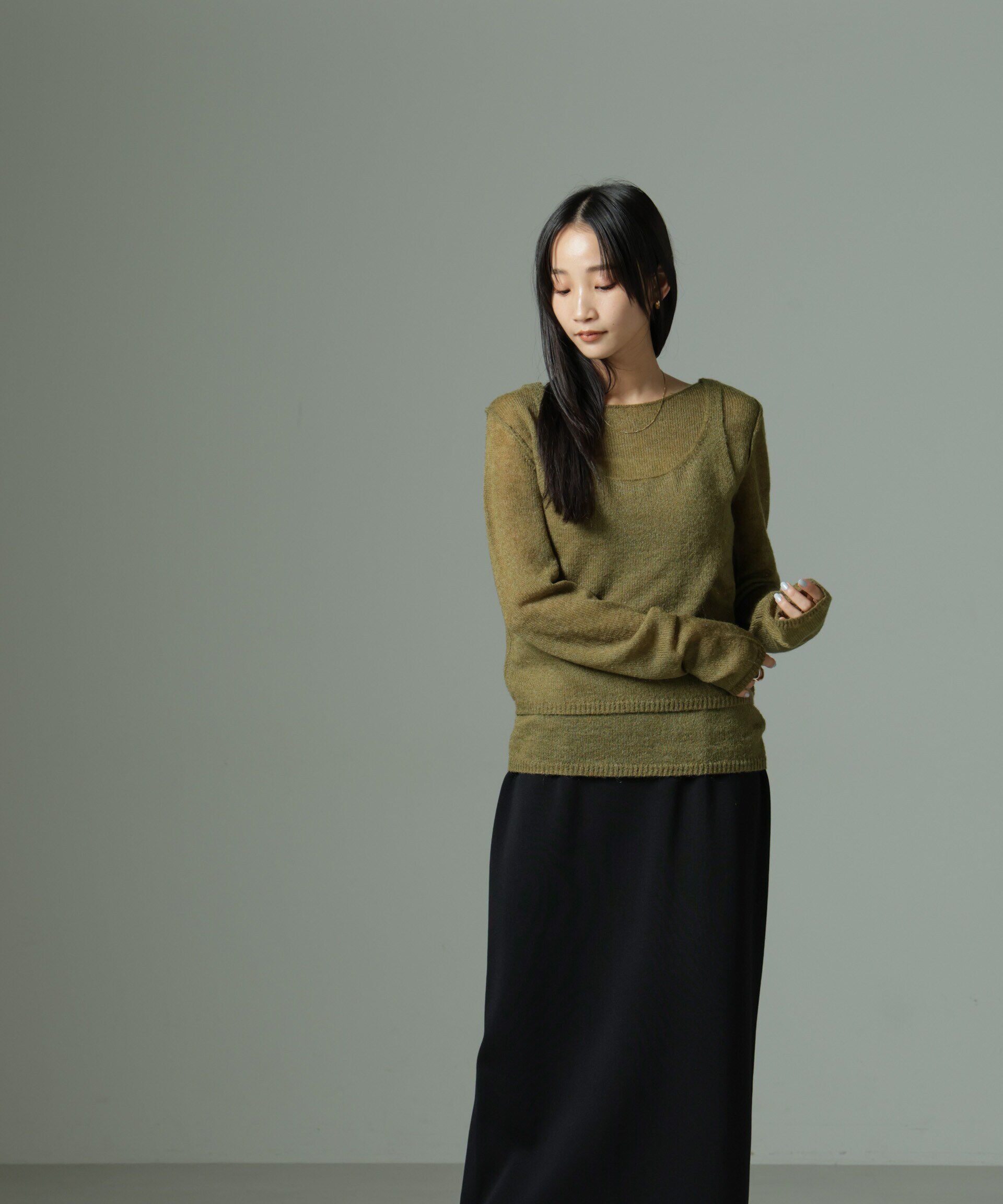 nano･universe「ビスチェセットニット」|ニット・セーター|