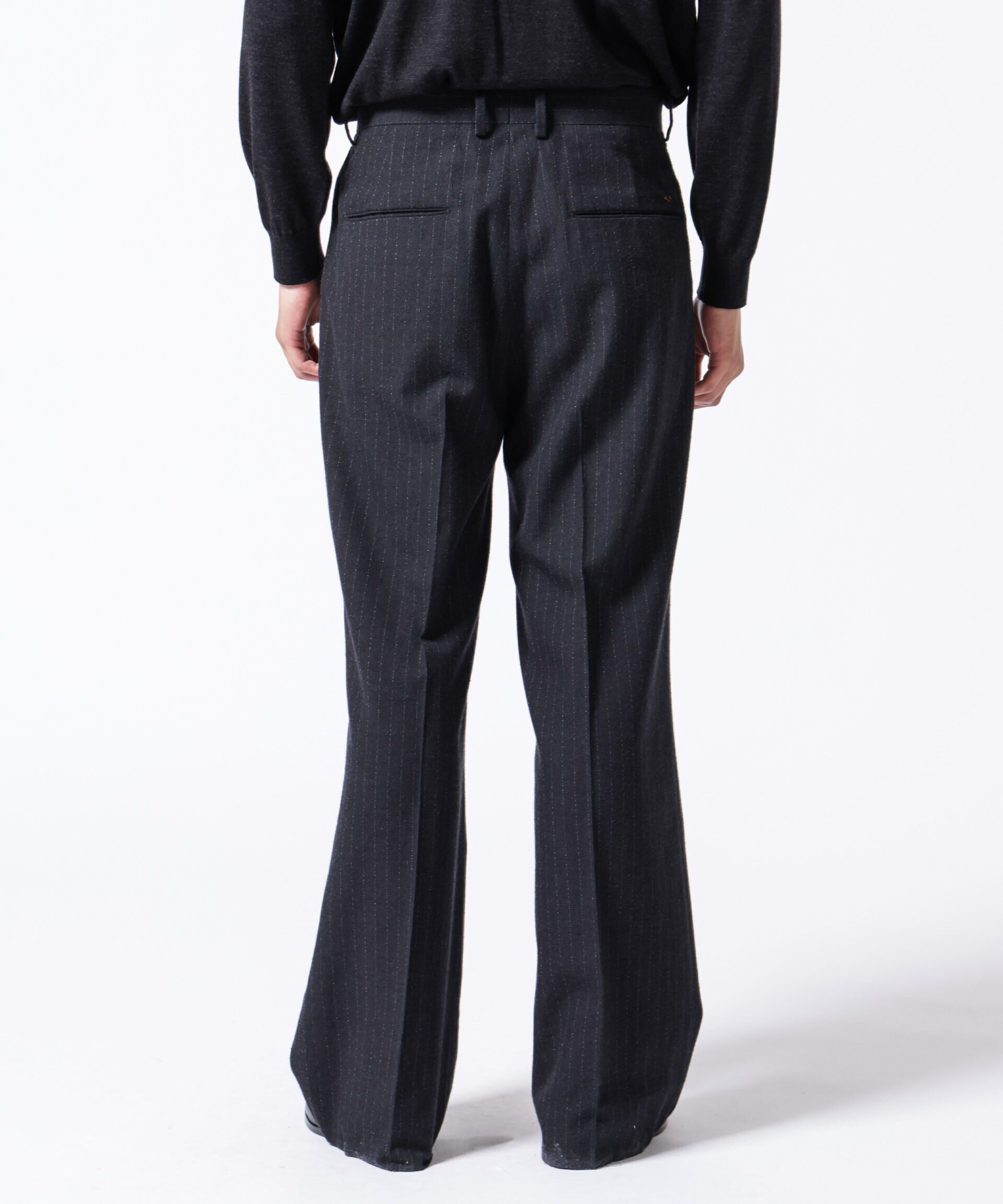 nano･universe「「ASSEMBLANC」クリースワイドパンツ(セットアップ可)」|スーツ|
