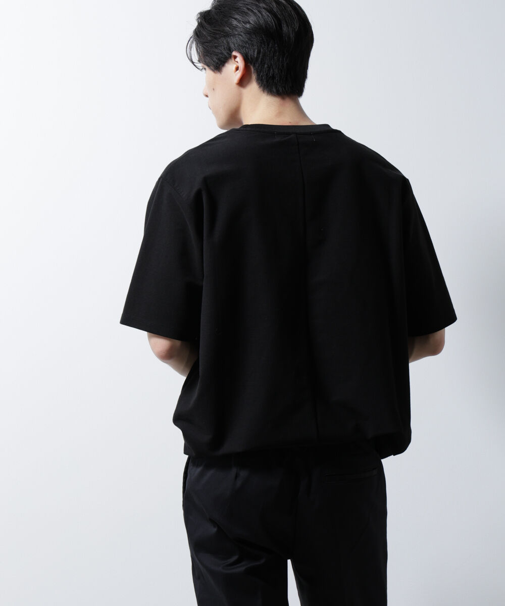 nano･universe「「MC」coveross(R)ツイル調 冷感プレーティング天竺 ポケットTシャツ」|Tシャツ・カットソー|