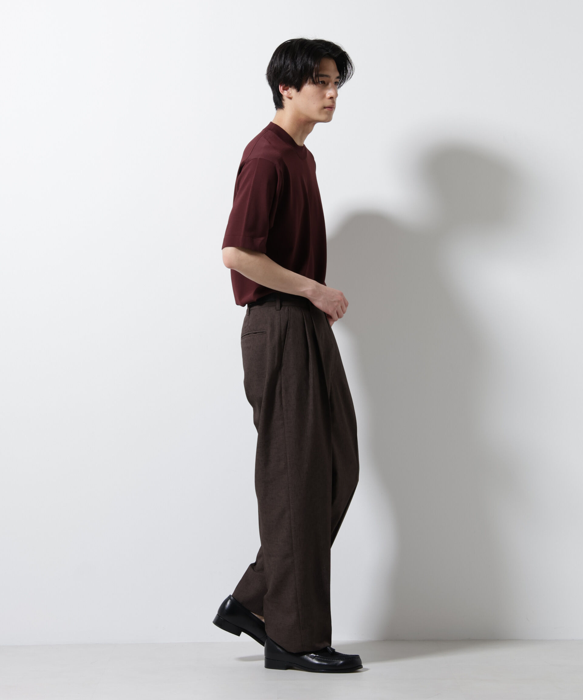 nano･universe「｢ELITE 7 FUNCTION｣モックネックニット」|ニット・セーター|