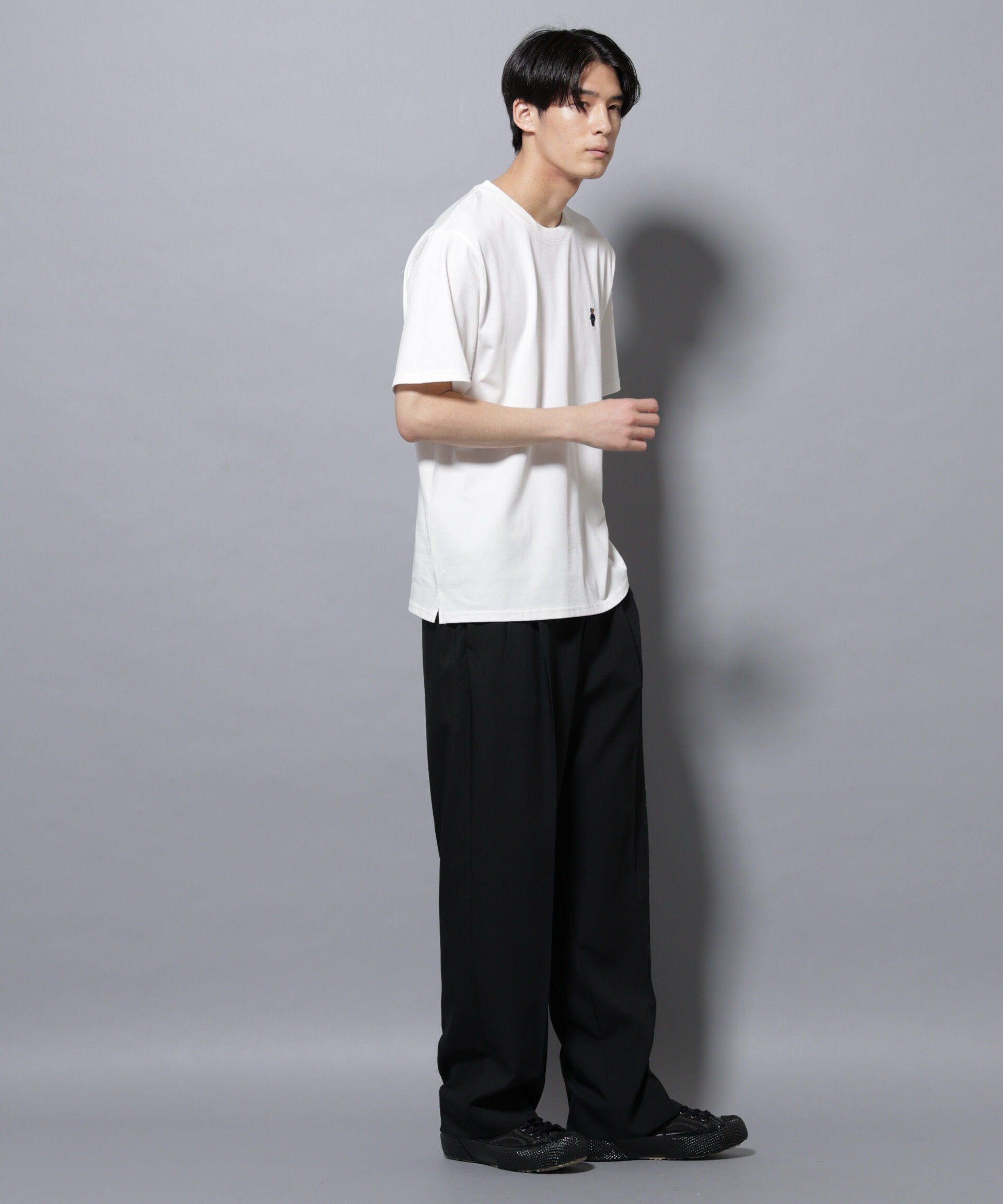 nano･universe「ナノベアTシャツ 半袖 夏服Ver.2」|Tシャツ・カットソー|