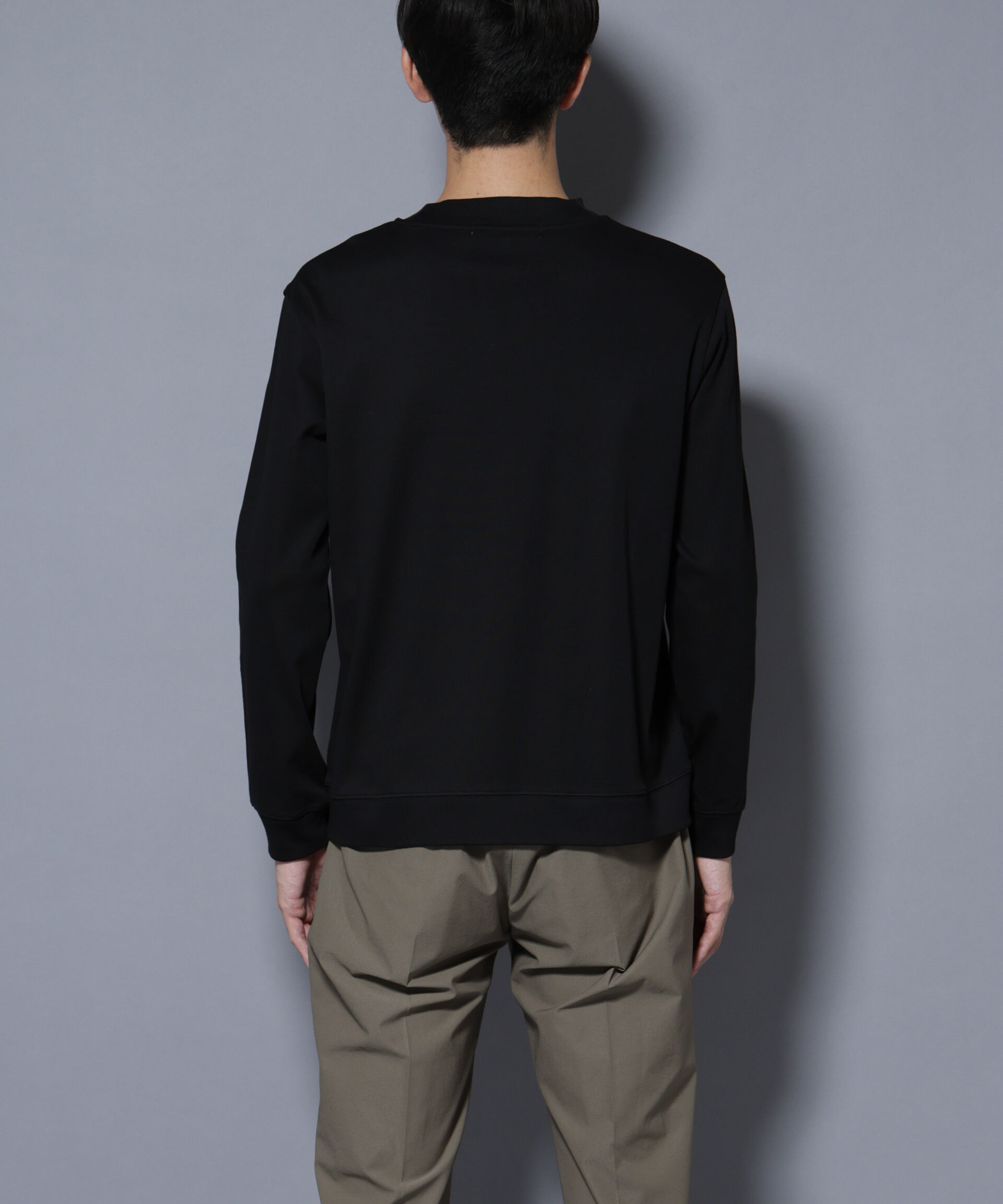 nano･universe「「FORMAL JERSEY」モックネックカットソー長袖」|Tシャツ・カットソー|