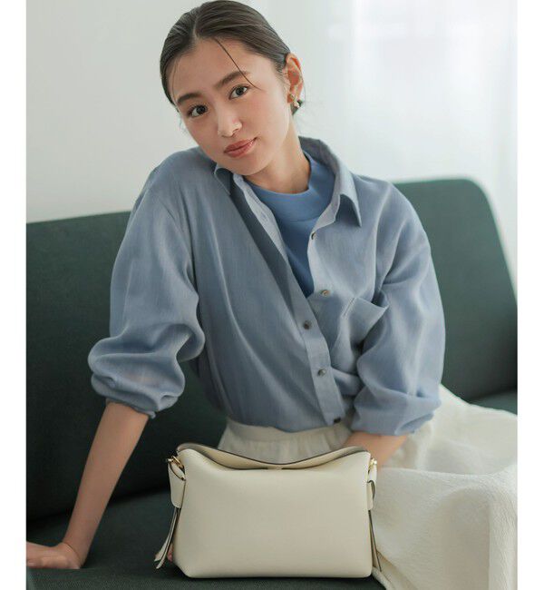 組曲「ブロードノット2WAYソフトショルダー バッグ」|ショルダー・メッセンジャー|アイボリー系