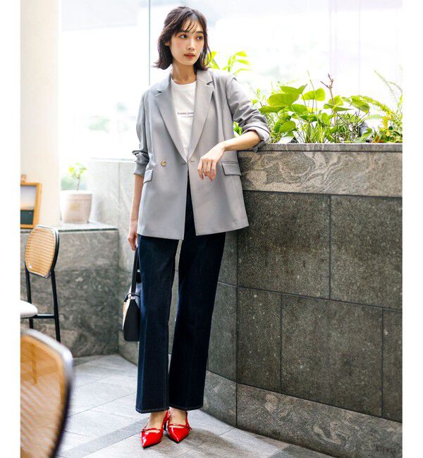 ANY SIS「【BAILA掲載】スマートビューティストレッチテーラード ジャケット」|テーラードジャケット|