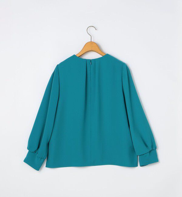 NOLLEY'S「《セットアップ対応》ウォッシャブルダブルクロスブラウス」|シャツ・ブラウス|