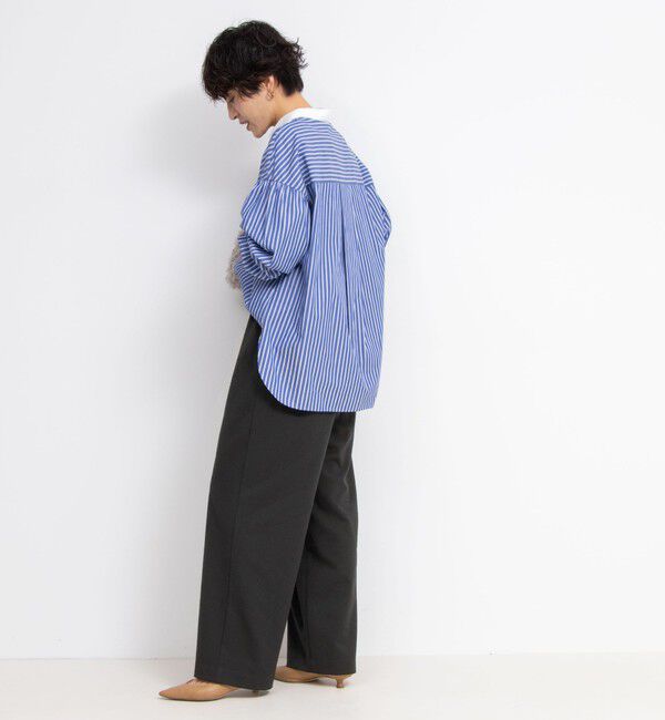 NOLLEY'S「ウォッシャブル裏起毛イージーワイドパンツ」|その他|