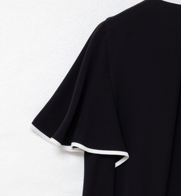 NOLLEY'S sophi「バックサテンフレアスリーブブラウス」|シャツ・ブラウス|