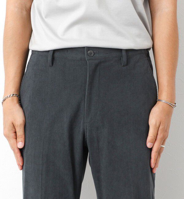 NOLLEY'S goodman「《ビジカジ/セットアップ対応》トリコットコーデュロイ ストレッチ イージーPT 25AW」|チノ|