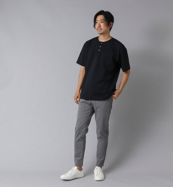 NOLLEY'S goodman「【ACTIVE SECT】《限定展開》UVカット ヘンリーネックTシャツ 25SS」|Tシャツ・カットソー|